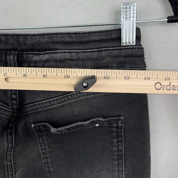 Pilcro and the Letterpress Jeans Womens 25 Petite High Rise Slim Button Fly - Picture 12 of 16